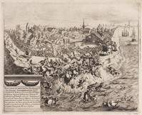 KG 06324
<br/>
Slag bij Austruweel, 1567
<br/>
<em>Hooghe, Romeyn de (1645-1708) - attr.</em>